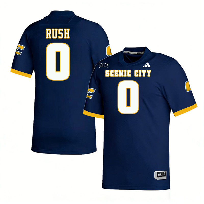 Chattanooga Mocs #0 Jarvis Rush College Football Jerseys,Uniforms Stitched-Navy Chattanooga Mocs #0 Jarvis Rush College Football Jerseys,Uniforms Stitched-Navy